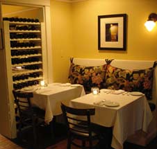 Black Cat Bistro for comfortable dining in Cambria.