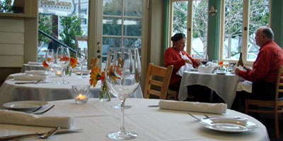 San Diego Restaurants dinner at Chez Loma French Bistro
