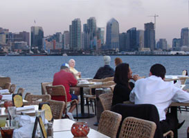 Enjoy San Diego Restaurants spectacular ocean and skyline views at Island Prime Restaurant!