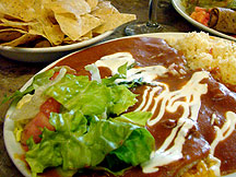 Classic Enchiladas with Red Chile