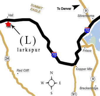 Detailed Map to Larkspur Restaurant for Fine Dining in Vail