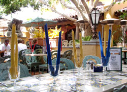 Dine on Las Casuelas beautiful patio!