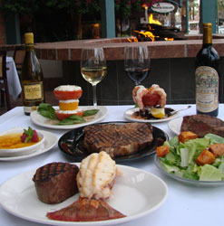 Enjoy a delicious steak dinner at LG's Prime Steakhouse!