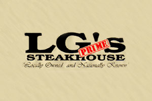 Menu for LG's Prime Steakhouse Restaurant for Fine Steak and Seafood Dining in Palm Springs California