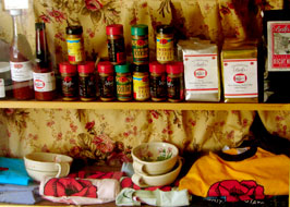 Lucile's also sells a real Louisiana tea blend, plus homemade jams and sauces!