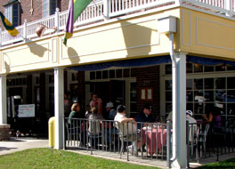 Lucile's outdoor patio is a great way to enjoy those warm Denver days!