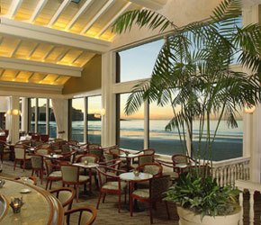 A spectacular setting at The Marine Room Restaurant in San Diego Restaurants