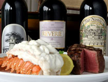 Enjoy a fabulous steak and seafood dinner at Mickey Mantles Steakhouse!