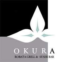Menu for Okura Robata Grill & Sushi Bar for Fine Seafood Dining in La Quinta, near Palm Springs California