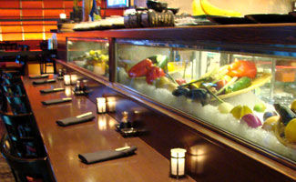 Choose from a variety of fresh fish and other foods for your dining satisfaction.