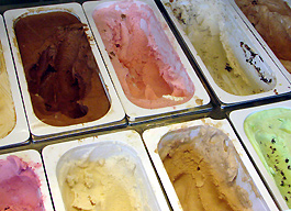 Enjoy the refreshing flavors of Italian gelato at Parisi's