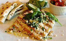 Grilled Grouper "Fish Tacos"