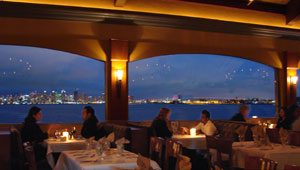 San Diego Restaurants Private Dining at Tom Ham's Lighthouse in San Diego
