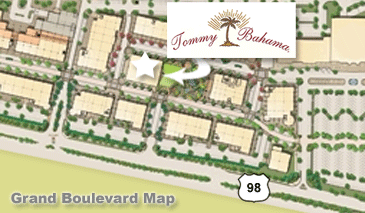 Map for Tommy Bahamas Tropical Cafe Orlando FL