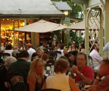 Tommy Bahama's Tropical Cafe in Naples Florida.