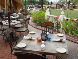 Beautiful Florida weather and our lovely Patio-the perfect combination for your next event!