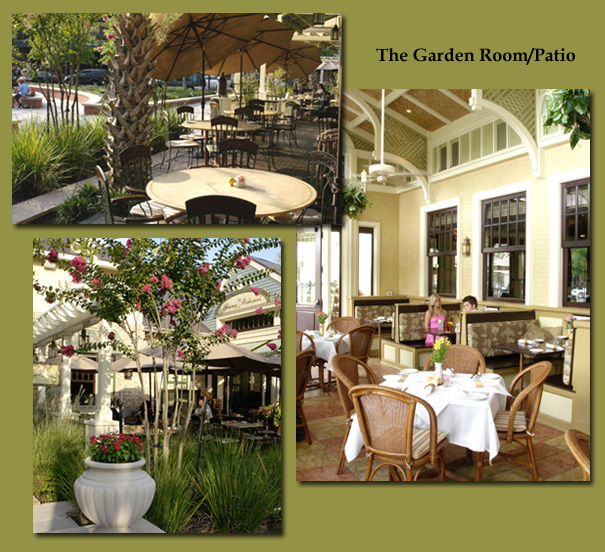 The Garden Room and Patio at Tommy Bahama