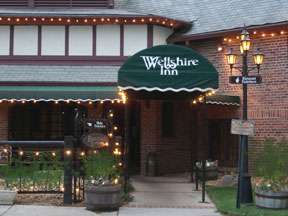 Entrance to Wellshire Inn for Dining in Denver