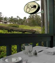 Black Cat Bistro on Main Street in Cambria California.