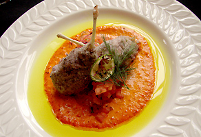 Blue Corn Dusted Frog Legs