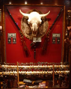Western motif at Million Dollar Cowboy Bar in Jackson Hole
