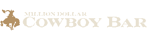 Million Dollar Cowboy Bar in Jackson Hole, Wyoming