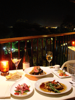 For fabulous sunsets, gorgeous ocean views, and a unique, inventive Italian/French menu.