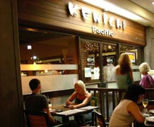 Kenichi Pacific Sushi & Fusion in the Keauhou Shopping Center in Kailua-Kona on the Big Island Hawaii.