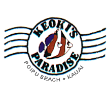 Keoki's Paradise Restaurant for Dining in Poipu Shopping Village on Kauai.