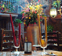 Dine in Las Casuelas Nuevas inviting atmosphere!