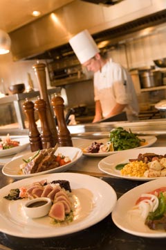 Hawaii Regional Cuisine presented by Peter Merriman at Merriman's Restaurant on the Big Island