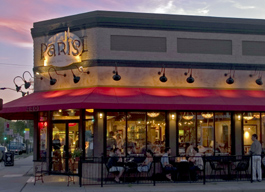 Entrance to Parisi for Dining in Denver