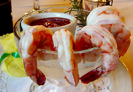 Jumbo Shrimp Cocktail at Mary Murphy