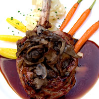 Center Cut Veal Chop at Spencer's Restaurant