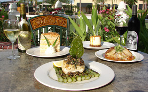 The island cuisine at Tommy Bahama Restaruant