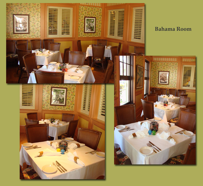 The Bahama Room at Tommy Bahama's