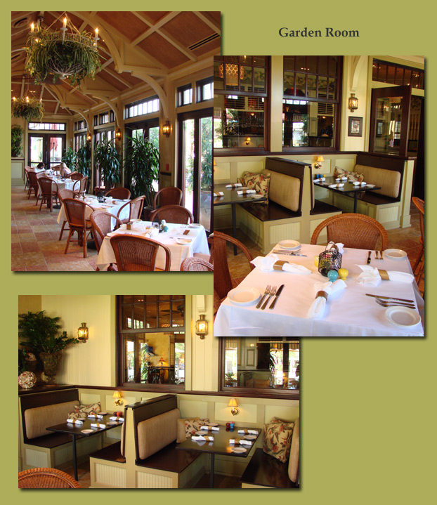 The Garden Room at Tommy Bahama's