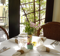 Relax in the comfortable dining room!