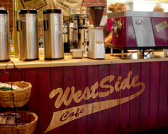 Featuring the Valleys best coffee, roasted locally and supplied by Vail Mountain Coffee & Tea Co