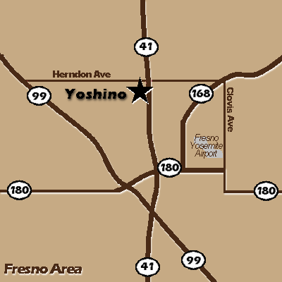Map for Yoshino Restaurant